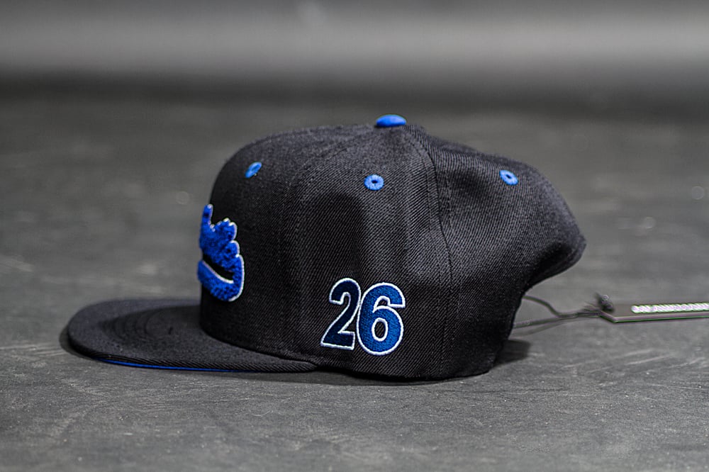 Black/Blue Fayetteville Snapback