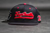 Black/Red Fayetteville Snapback