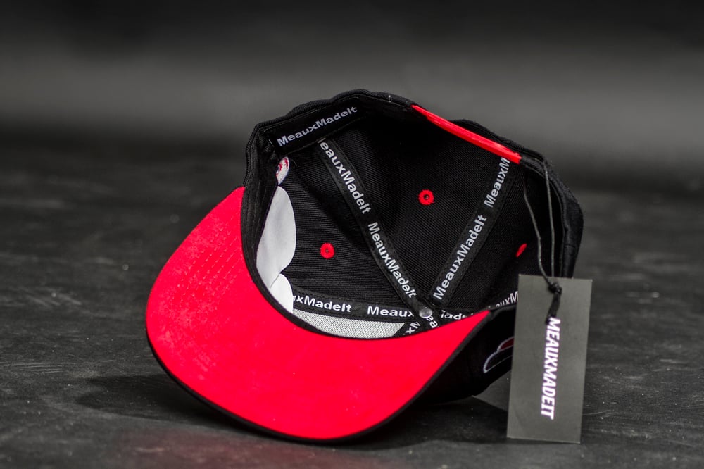 Black/Red Fayetteville Snapback