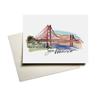 ‘San Francisco’ Greeting Card 
