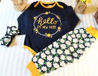 Hello Infant 3 Piece Pant Set #Sku 5555111