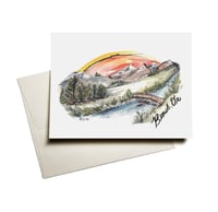 ‘Bend, OR’ Greeting Card 