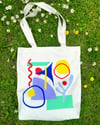 RECYCLED SEASCAPE TOTE BAG