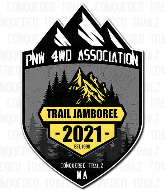 Image of PNW4WDA 2021 Trail Jamboree - Event Badge