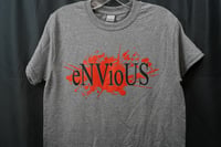 Image 3 of Volcanic - Red paint/Black font