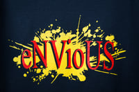 Image 1 of Spider - Yellow paint/Red font