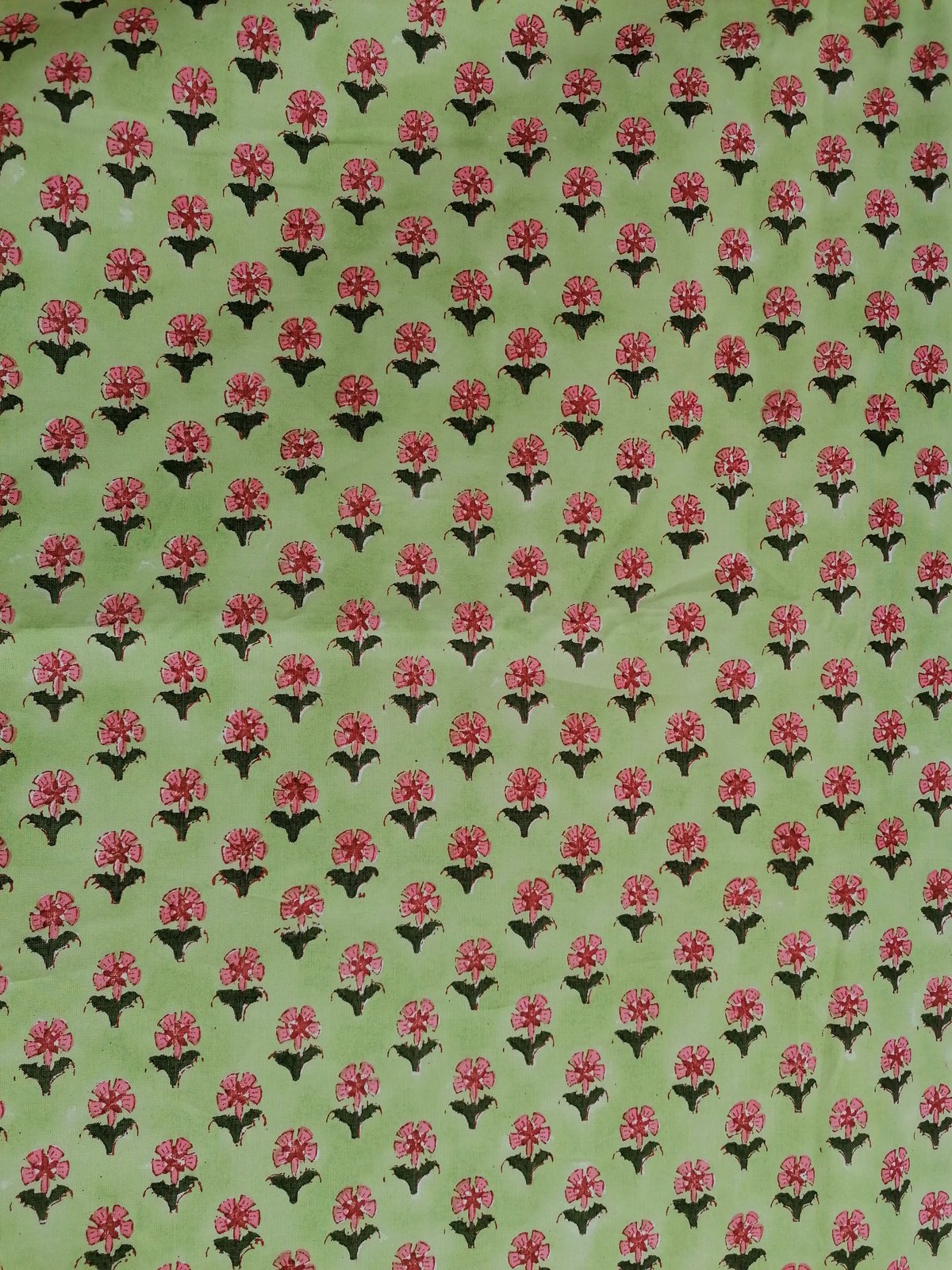 Image of Namaste fabric vert anis 