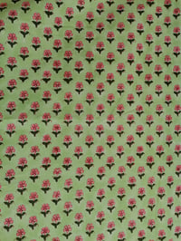 Image 4 of Namaste fabric vert anis 