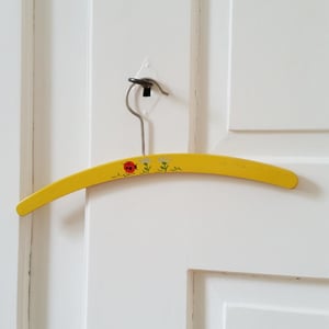 Image of Vintage Children's Hanger - yellow
