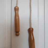 Image 3 of Vintage Flax Skipping Rope