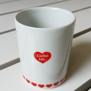 Image of Mug - Liebe ist 