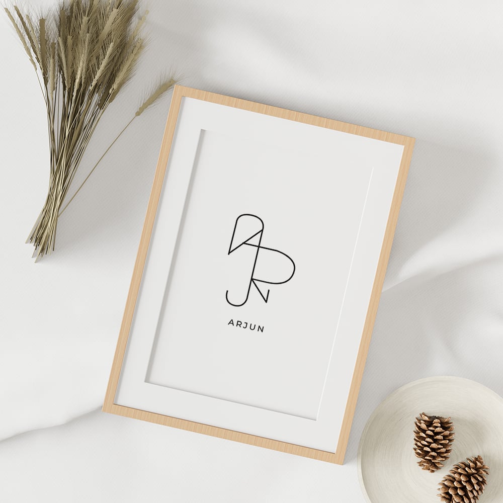 Image of Arjun Name art