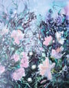 Mellow Flowers original oil painting