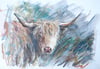 Henry Highland original mixed media painting