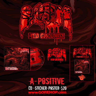 Image of SCUM: RED GROUNDZ  / A- Positive Bundle