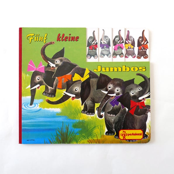 Image of Fünf kleine Jumbos - vintage children book