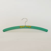 Image 1 of Vintage Children's Hanger - green
