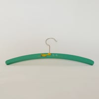 Image 2 of Vintage Children's Hanger - green