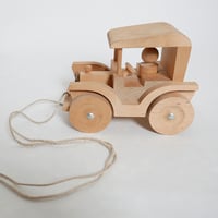 Image 2 of Vintage Wooden Car