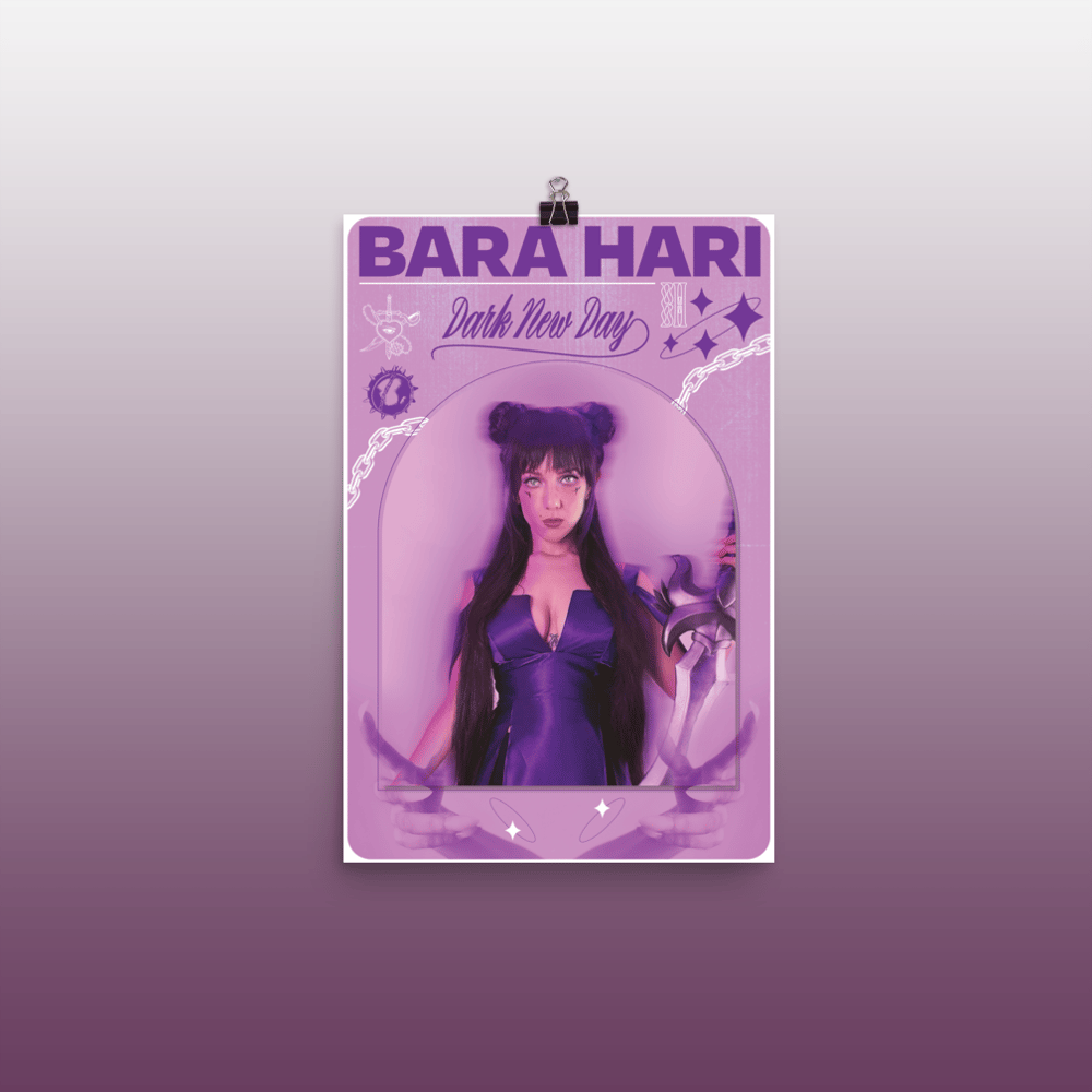 BARA HARI 'Dark New Day' 11x17 poster 