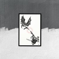 Image 1 of "Conflict" 13"x19" Fine Art Print