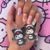 K  Maid Cafe Earrings 