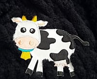 Cow Baby Blanket