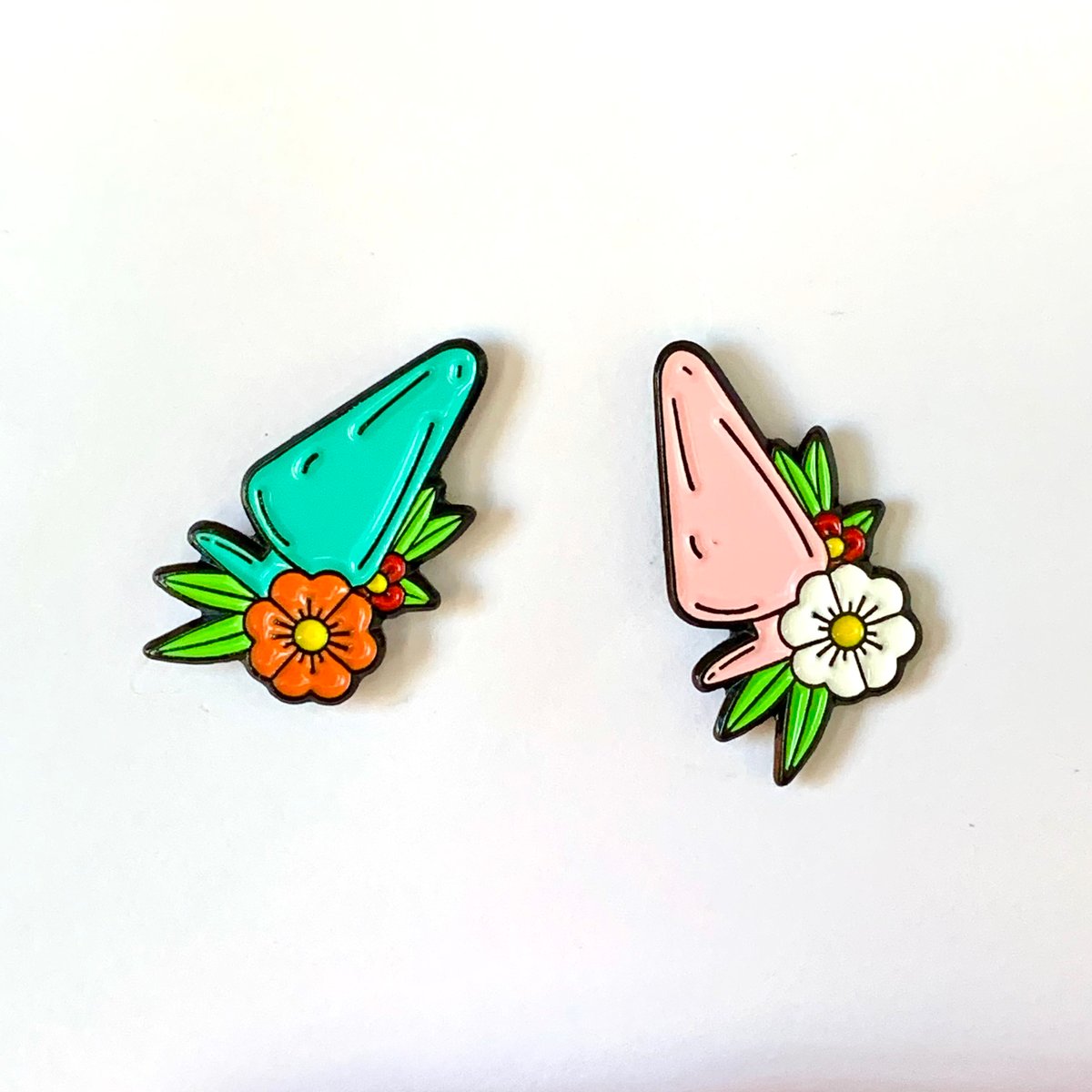 Image of lil' enamel pins 