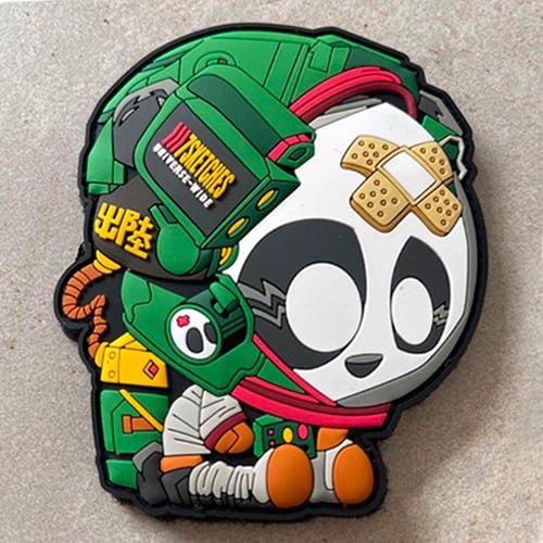 Image of Astro Panda Patch [Boba Fett Colorway]