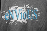 Image 1 of Raw Wash 2 - White paint/Blue font