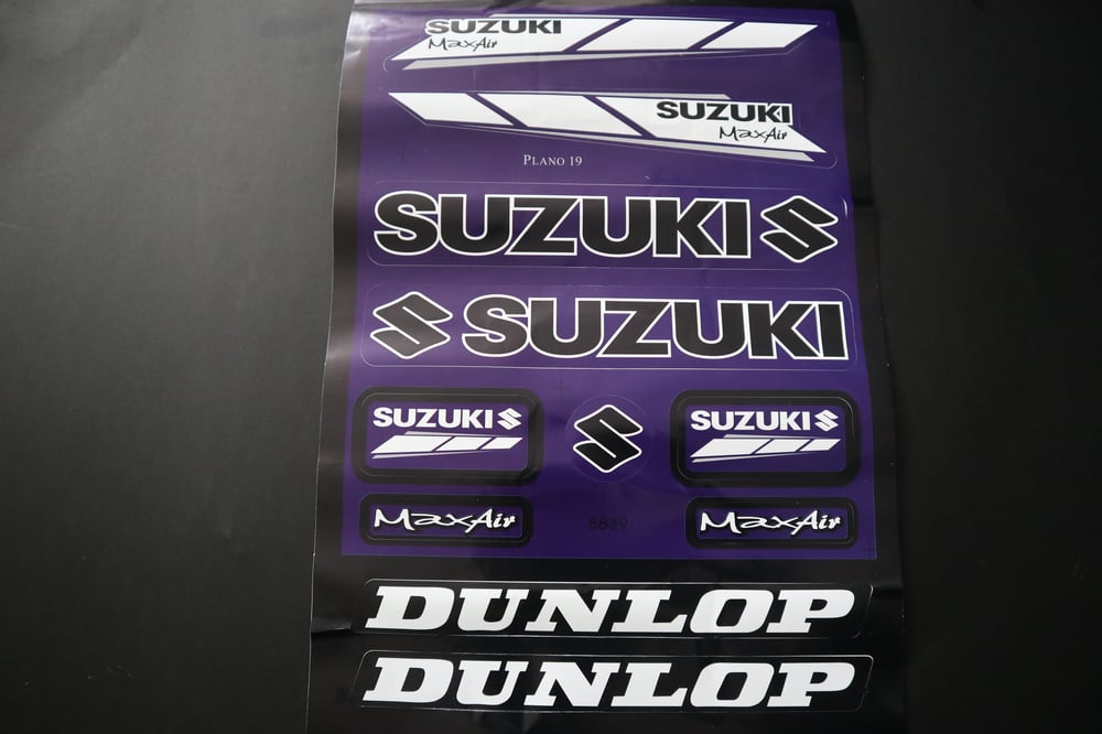 Image of Suzuki Decal  Sheets 