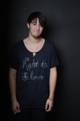 Image of "Fight the Silence" Slouch Tee