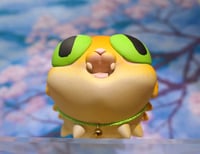 Image 3 of Puffer Puss "Mochi" Limited Resin Sculpture