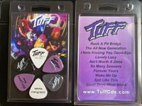 Image 2 of Tuff 30th Anniversary of "What Comes Around Goes Around" 1991-2021 Collectible Guitar Pick 6-Pack