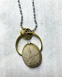 Image 1 of Star jungle fossil necklace