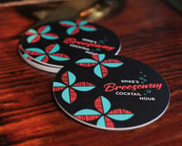 Spike's Breezeway Cocktail Hour Coasters