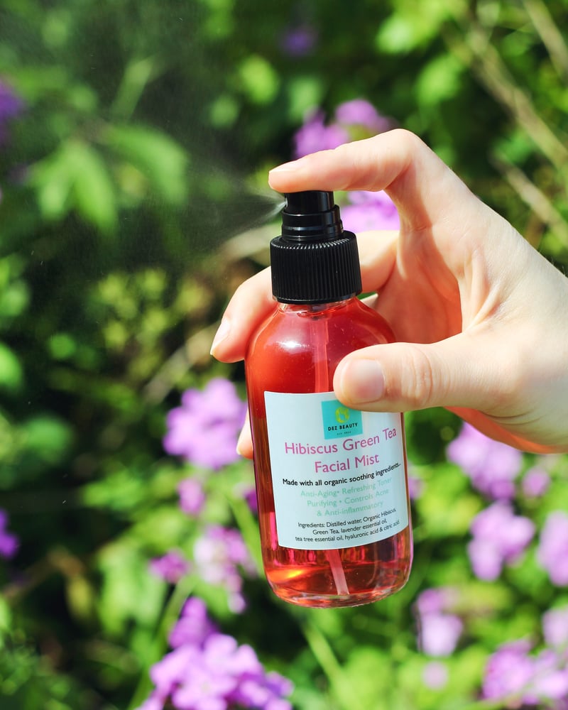 Image of HIBISCUS GREEN TEA Facial Mist