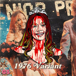 Image of Creepy Carrie Hard Enamel Pin