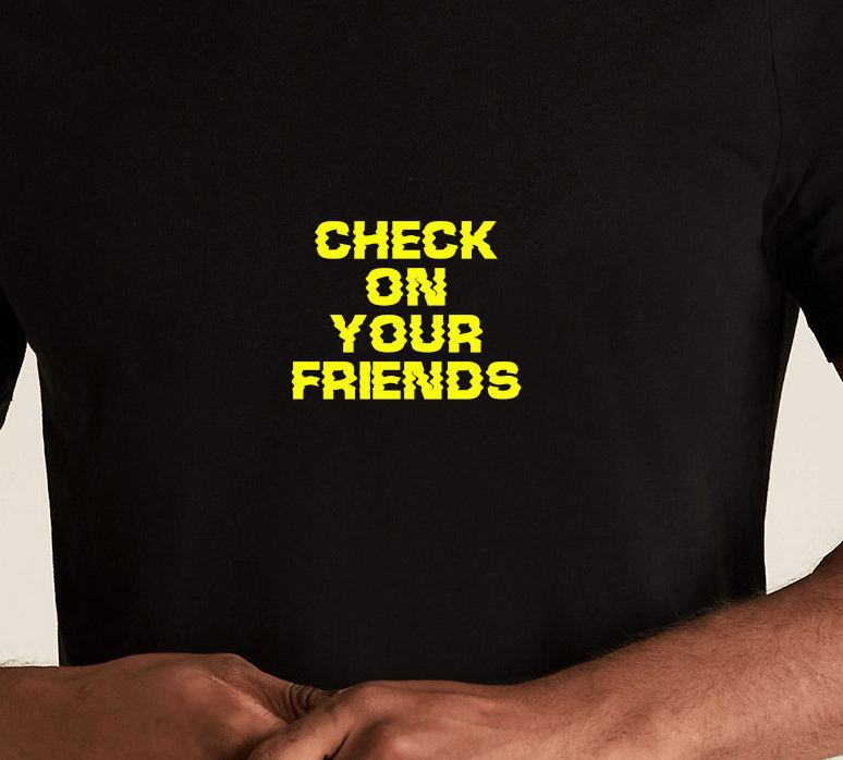 check on your friends sweatshirt