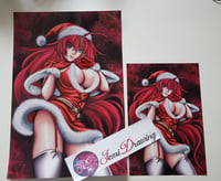 Image 5 of Rias Gremory Poster pink und grün