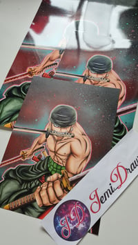 Image 4 of Zoro One Piece Poster