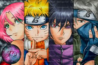 Image 1 of Naruto Team 7  Poster