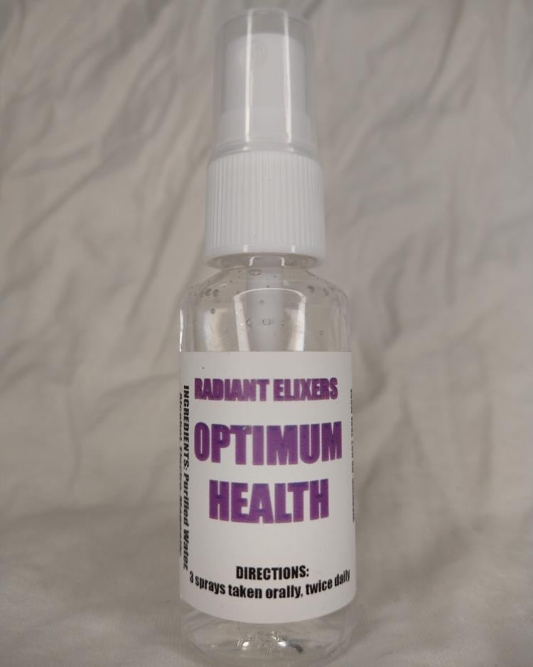 Image of Optimum Health radiant elixir 