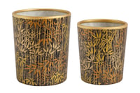 Tealight holders, set * Bamboos