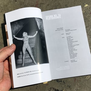 Image of SPUNK ISSUE NO 14: PERFORMANCE