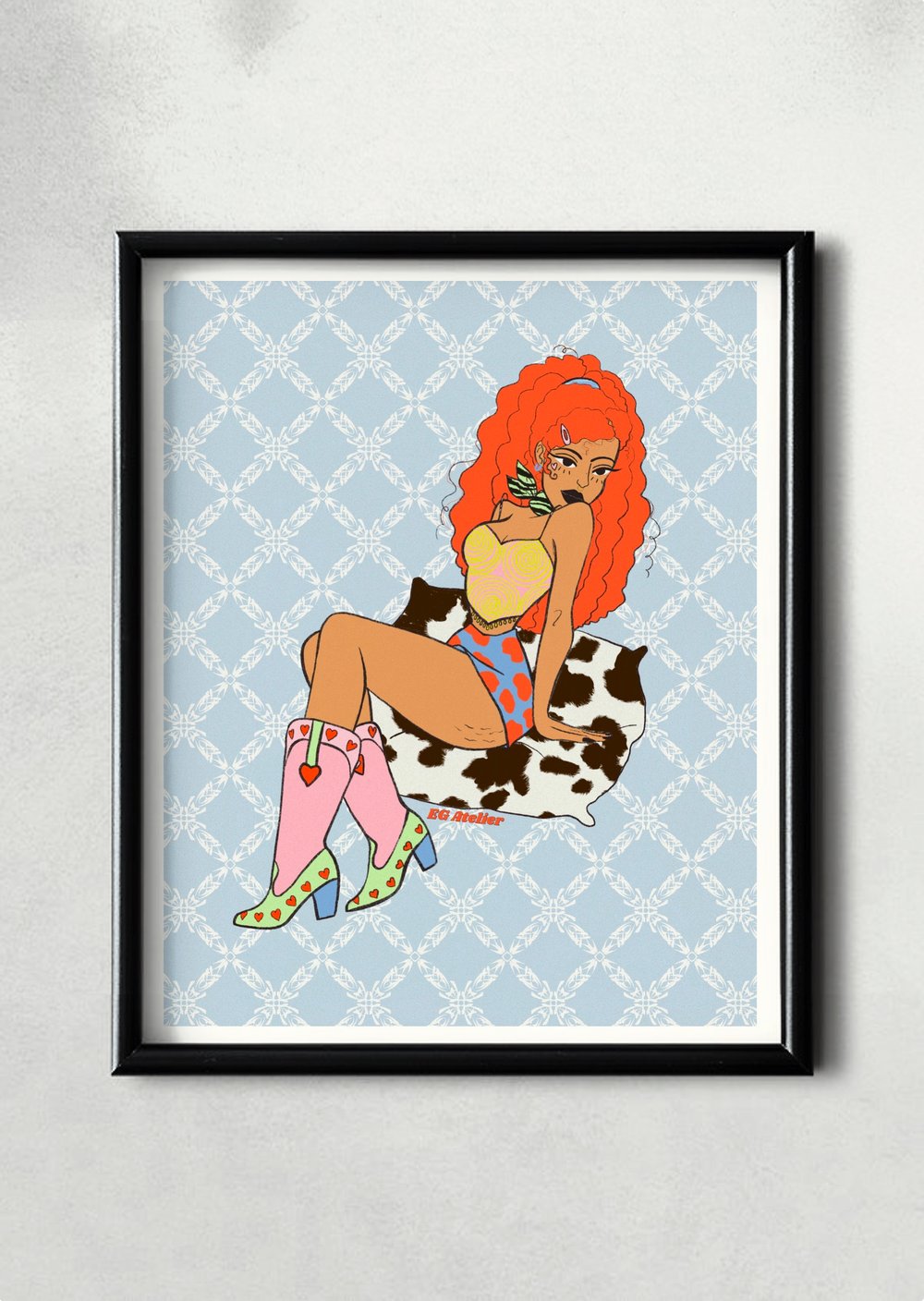 Image of Ridin’ Sola print