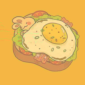 Image of Bun Lettuce Tomato Sticker