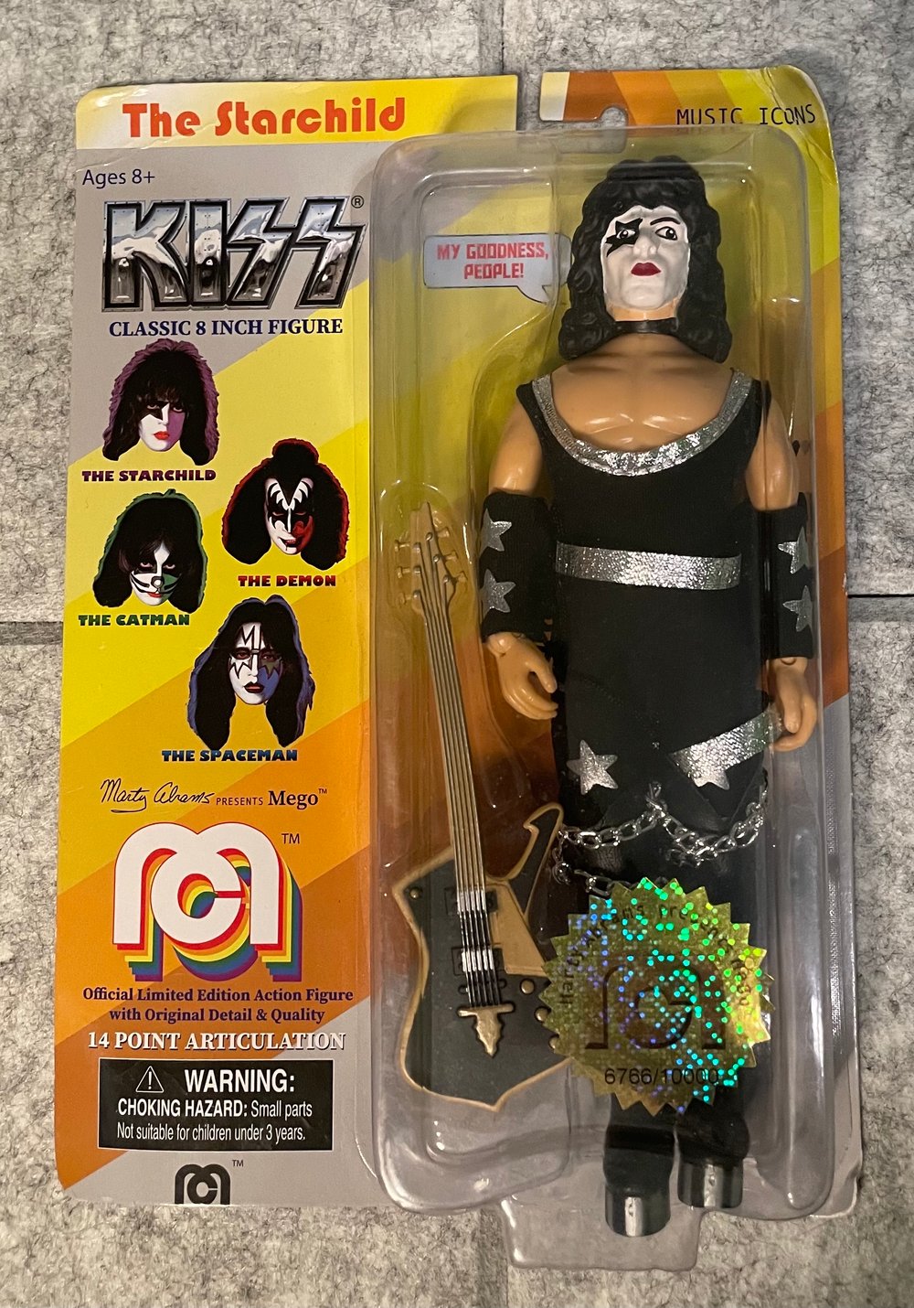 Image of KISS THE STAR CHILD Action figure