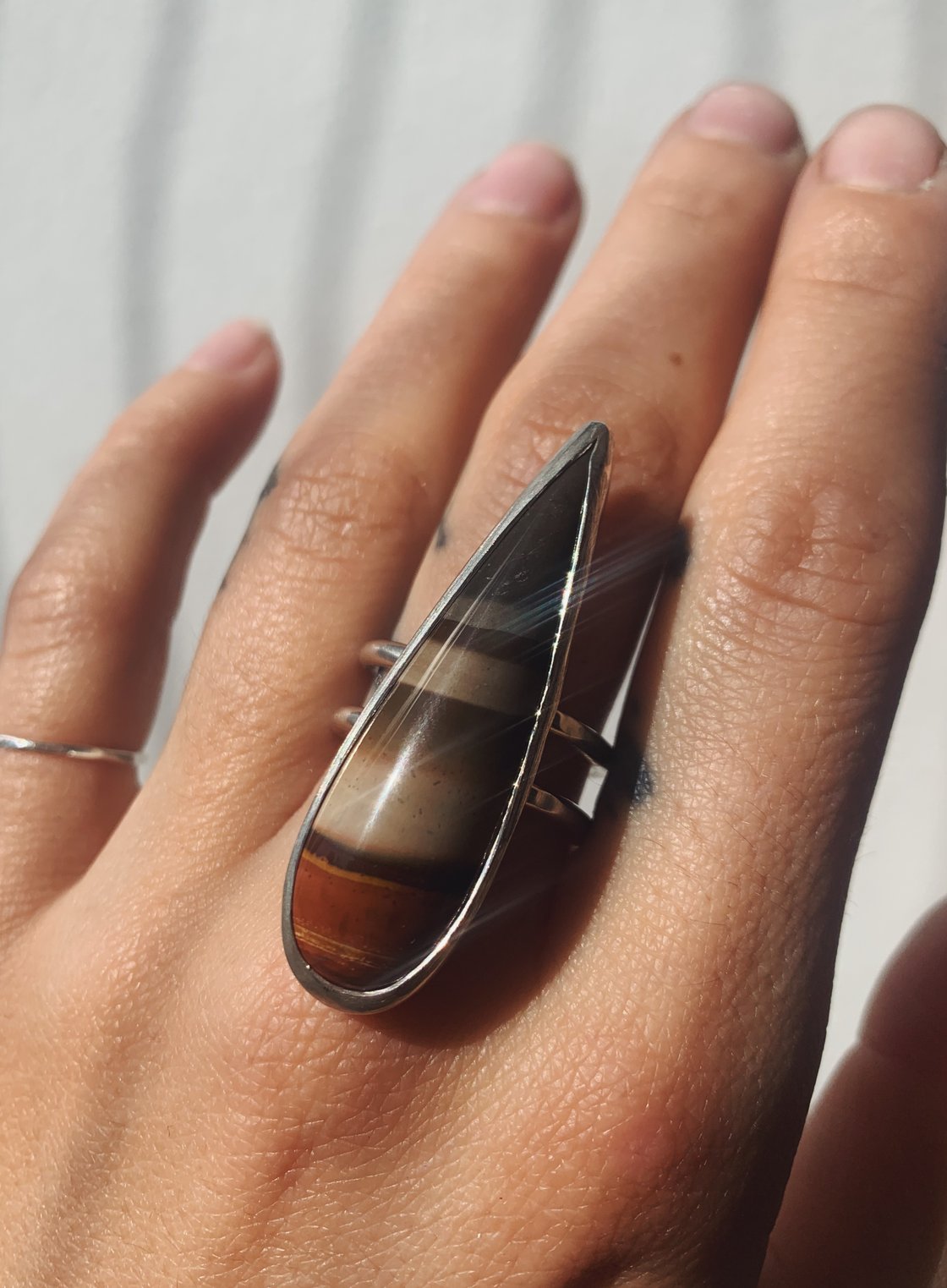 Image of Jasper Teardrop Double Band