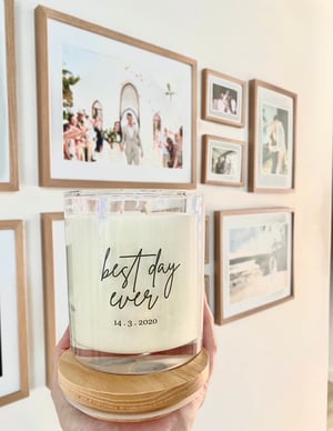 Image of XL PERSONALISED CANDLE